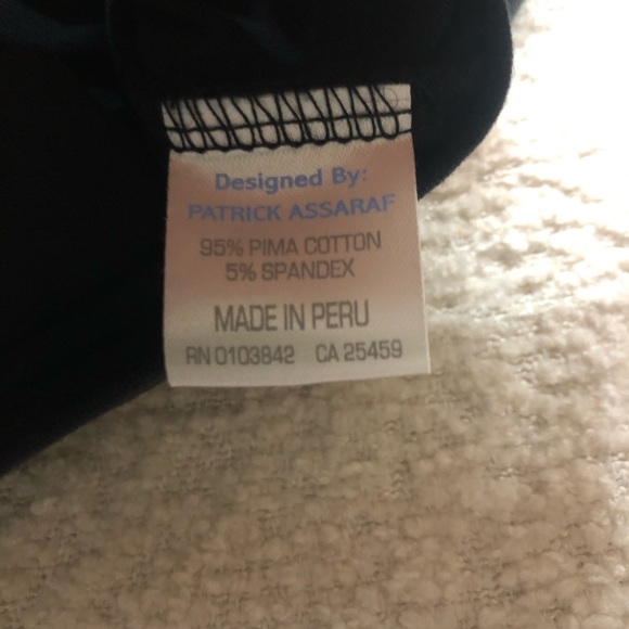 David August Mens Crew Neck Short Sleeve T-Shirt Black Size Large Made in Peru - Picture 7 of 7